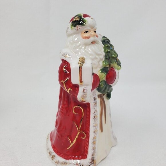 Spode Ceramic Santa Claus Bell Christmas Tree New In Box 5” Decor, Collectable - Picture 5 of 9